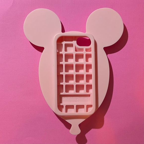 Tokyo Disney Resort Mickey Balloon iPhone 6s 6 7 8 case pink Minnie Mouse Japan - Picture 2 of 3